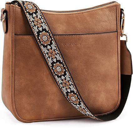 Handmade women's crossbody leather bag with a sleek design, featuring a durable adjustable strap, a smooth brown leather exterior, and a stylish, compact shape. Perfect for everyday use, offering both practicality and elegance.